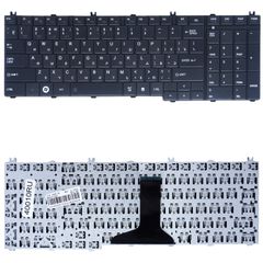 Πληκτρολόγιο Laptop Keyboard για Toshiba Satellite C650 C650D C655 C655D L650 L650D L655 MP-09N13US-698 PK130CK2A00 V000210270 NSK-TN0SV RU Black (Κωδ.40010RU)