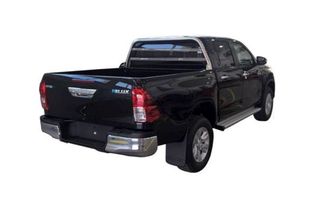 Roll bar 1 Σκέλους Φ60 inox με οριζόντια σχάρα