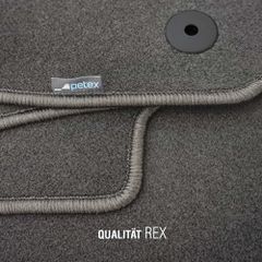 Πατάκια μοκέτα Petex Rex ανθρακί για Honda Civic (2005-2010) Sedan Hybrid - 4τμχ-thumb-1