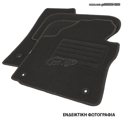 Πατάκια μοκέτα Petex Rex ανθρακί για Mercedes S211 / W211 E220-E500 / C219 (2002-2011) - 4τμχ