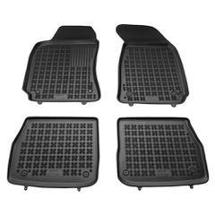 Skoda Superb (2001-2008) λαστιχένια μαύρα πατάκια σκαφάκια Rezaw Plast - 4τμχ