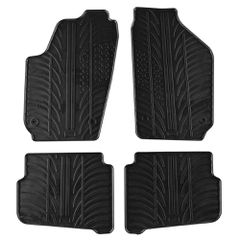 VW Polo / Seat Ibiza / Cordoba 2003-2008 λαστιχένια μαύρα πατάκια Gledring 0061 - 4τμχ