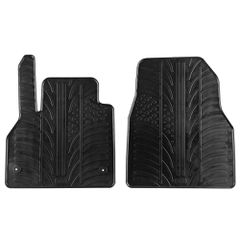 Renault Kangoo 2008-2016 / Mercedes Citan 2012-2016 λαστιχένια μαύρα πατάκια Gledring 0045 - 2τμχ