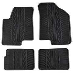 Kia Soul 2009-2014 λαστιχένια μαύρα πατάκια Gledring 0233 - 4τμχ