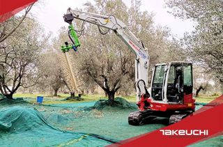 Εκσκαφέας Με Ερπύστριες Takeuchi 2025 TB240 Canopy-thumb-5