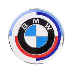 Σήμα καπό BMW 74mm 50th anniversary 1τμχ