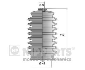 Φούσκες κρεμαγιέρας NIPPARTS J2842005