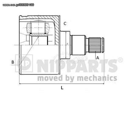 Σετ Μπιλιοφόρου NIPPARTS J2831136