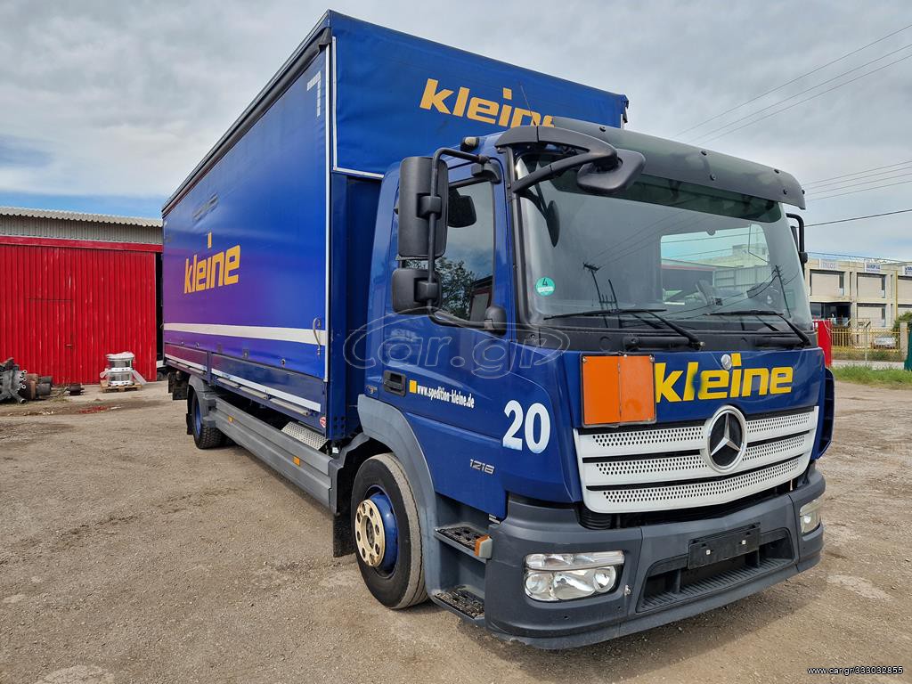 Καρότσα Μουσαμάς Mercedes-Benz 2014 ATEGO 1218 ΚΑΡΟΤΣΑ EURO 6