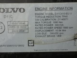 ΜΗΧΑΝΗ VOLVO D11C 410-EU V-thumb-4