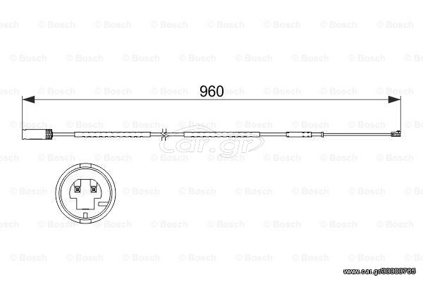 Σετ τακάκια πίσω BOSCH 1987473523