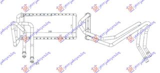 Ψυγειο Καλοριφερ (BR) (115x282x26) Land Rover Discovery 05-14 - 690706500