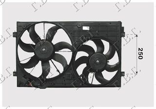 ΒΕΝΤΙΛ.ΚΟΜΠΛΕ (ΔΙΠΛΟ) BEN-ΠΕΤ (ΨΥΓ 40cm) Vw Golf Vi Variant 09-14 - 892106450