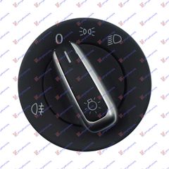 Διακοπτης Φωτων Με Χρωμιο (10pin) Vw Golf Vi Variant 09-14 - 892107145