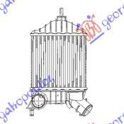 Ψυγειο INTER. 1,9JTD-MULTIJET (191x204x6 Fiat Punto 03-11 - 038906210