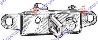Κλειδαρια Ποδιας Πισω 3/5Π (ΘΗΛΕΙΑ) Alfa Romeo Spider 06- - 080507230