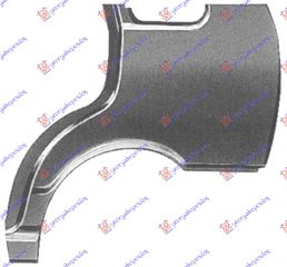 Φτερο Πισω 5Π Αριστερα Fiat Uno 89-93 - 037601692