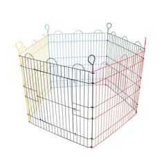 ΜΕΤΑΛΛΙΚΟ ΠΑΡΚΟ ΠΕΡΙΟΡΙΣΜΟΥ ΓΙΑ ΣΚΥΛΟΥΣ 60x60cm