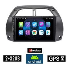 TOYOTA RAV 4 (2000-2006) Android οθόνη αυτοκίνητου 2GB με GPS WI-FI (ηχοσύστημα αφής 9" ιντσών OEM Youtube Playstore MP3 USB Radio Bluetooth Mirrorlink εργοστασιακή, 4x60W, Navi) WR7078405