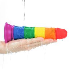 7'' Prider Silicone Dildo-thumb-6