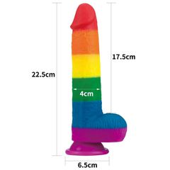 7'' Prider Silicone Dildo-thumb-7