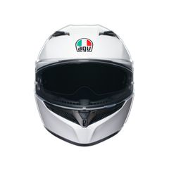 AGV K3 E2206 MPLK MONO SETA WHITE προσφορά -thumb-1