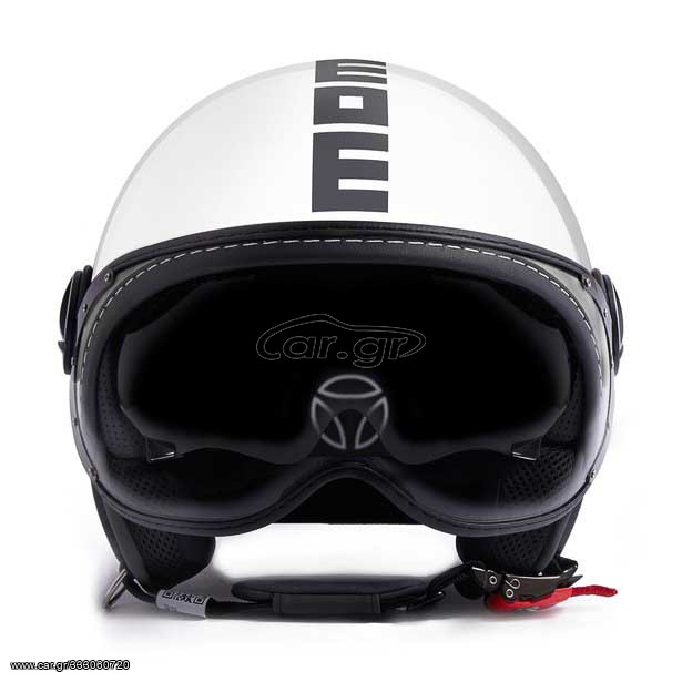 MOMO FGTR EVO MOMO E2205 - WHITE QUARZ/BLACK κράνος Jet