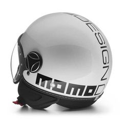 MOMO FGTR EVO MOMO E2205 - WHITE QUARZ/BLACK κράνος Jet-thumb-2