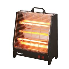 Primo PRQH-81052 Θερμάστρα Χαλαζία Μαύρη 2100W