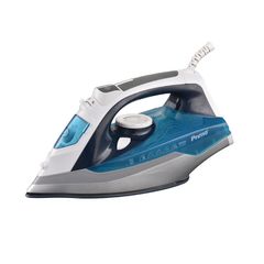 Primo PRSI-40276 Σίδερο Ατμού με Kεραμική πλάκα 2600W Anti-drip-Anti-calc Μπλε-Silver