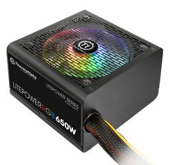 THERMALTAKE τροφοδοτικό PC Litepower RGB, 650W, Non Modular, Active PFC