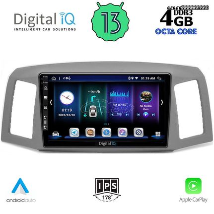 DIGITAL IQ BXD 6281_CPA (10inc) MULTIMEDIA TABLET OEM JEEP GRAND CHEROKEE mod. 2005-2007