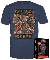 Funko Boxed Tee: Black Panther Wakanda Forever (S)
