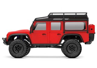 Off-Road Traxxas 2023 TRX-4M 1/18 Land Rover Defender Crawler Red RTR-thumb-3