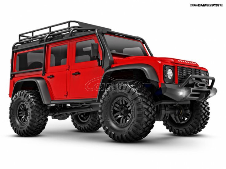 Off-Road Traxxas 2023 TRX-4M 1/18 Land Rover Defender Crawler Red RTR