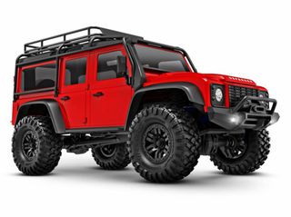 Traxxas '23 TRX-4M 1/18 Land Rover Defender Crawler Red RTR