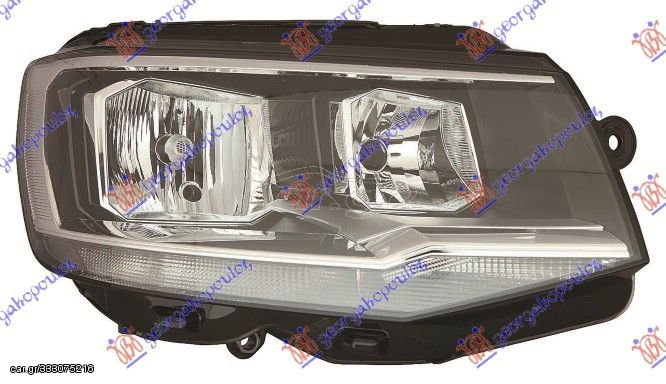 ΦΑΝΟΣ ΕΜΠΡΟΣ ΗΛΕΚΤ. (H7/H7) (Ε) (DEPO) για VW TRANSPORTER (T6) 15-19