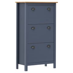 Παπουτσοθήκη Hill Γκρι 72 x 35 x 124 εκ. Ξύλο Πεύκου 289005