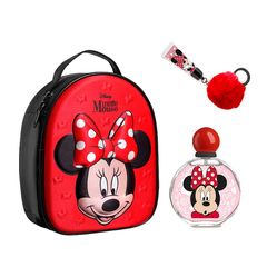 Air-Val Minnie Mouse Σετ Για Κορίτσια - Άρωμα EDT 100ml, Lip Gloss 6ml & 3D Τσαντάκι