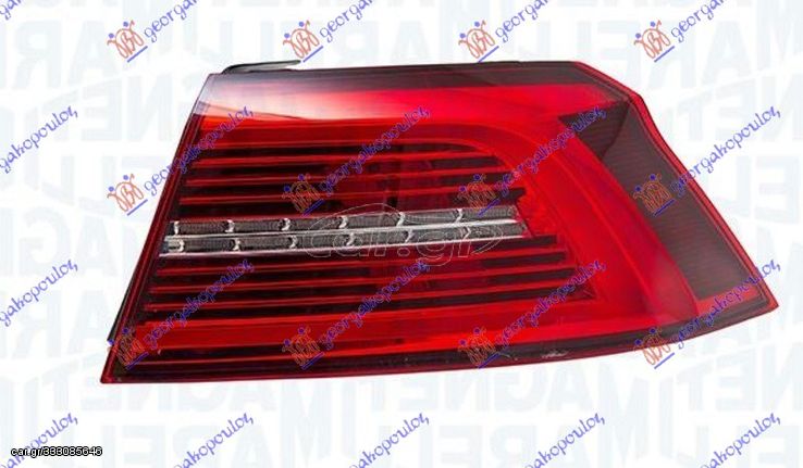 ΦΑΝΟΣ ΠΙΣΩ ΕΞΩ SEDAN LED (ΦΛΑΣ ΜΕΣΗ) (MARELLI) για VW PASSAT 15-19