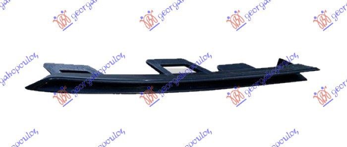 ΔΙΑΚΟΣΜΗΤΙΚΟ ΠΡΟΦΥΛΑΚΤΗΡΑ ΕΜΠΡΟΣ ΚΑΤΩ ΑΚΡΑΙΟ ΜΑΥΡΟ ΑΡΙΣΤΕΡΑ για VW PASSAT 2019-2023 (3G2/CB2/3G5/CB5)