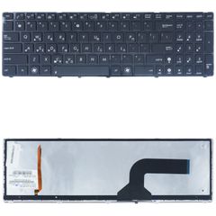 Πληκτρολόγιο Ελληνικό - Greek Laptop Keyboard για Asus G51 G53 G60 OKN0-H31GR03 04GNV33KGR02-3 9J.N2J82.P0L GR Backlit Black (Κωδ.40002GRBACKLIT)