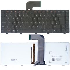 Πληκτρολόγιο Laptop Keyboard για Dell Inspiron 14R N4110 M4110 N4050 M4040 N4410 V3450 V3550 0X38K3 03058Y 032J3M 04341X UK Backlight Black (Κωδ.40014UKBACKLIT)