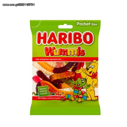 ΖΑΧΑΡΩΤΑ HARIBO WUMMIS 100gr