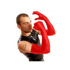 Fist Shoulder Gloves Red