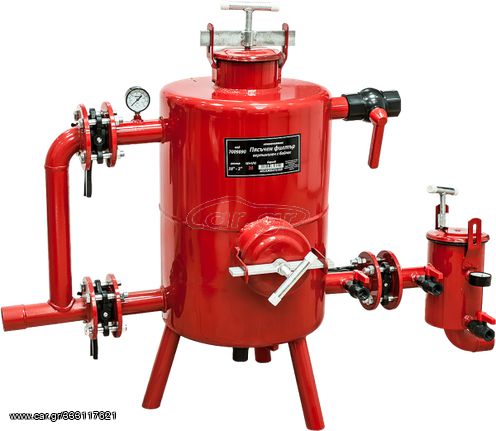 Biocalor Agro ECOLINE Κομπλε κιτ χαλικοφιλτρο 3'' με BYPASS και φιλτρο δισκου