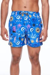 Boardies ανδρικό μαγιό Birsak Blue  - BS156M