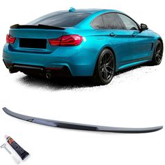 Σπορ πίσω σπόιλερ lip gloss ταιριάζει στη BMW Σειρά 4 F36 Gran Coupe 13-21