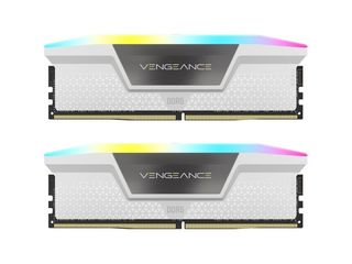 Corsair Vengeance RGB 64GB DDR5 RAM με 2 Modules (2x32GB) και Ταχύτητα 5200 για Desktop (CMH64GX5M2B5200C40W) - Πληρωμή και σε έως 9 δόσεις