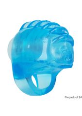 Calexotics - Vibrating Finger Teaser Blue